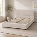 Modern Upholstered Platform Bed Frame