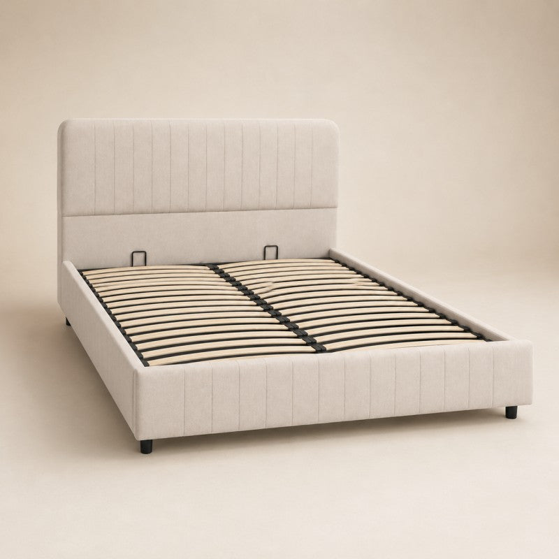 Modern Upholstered Platform Bed Frame