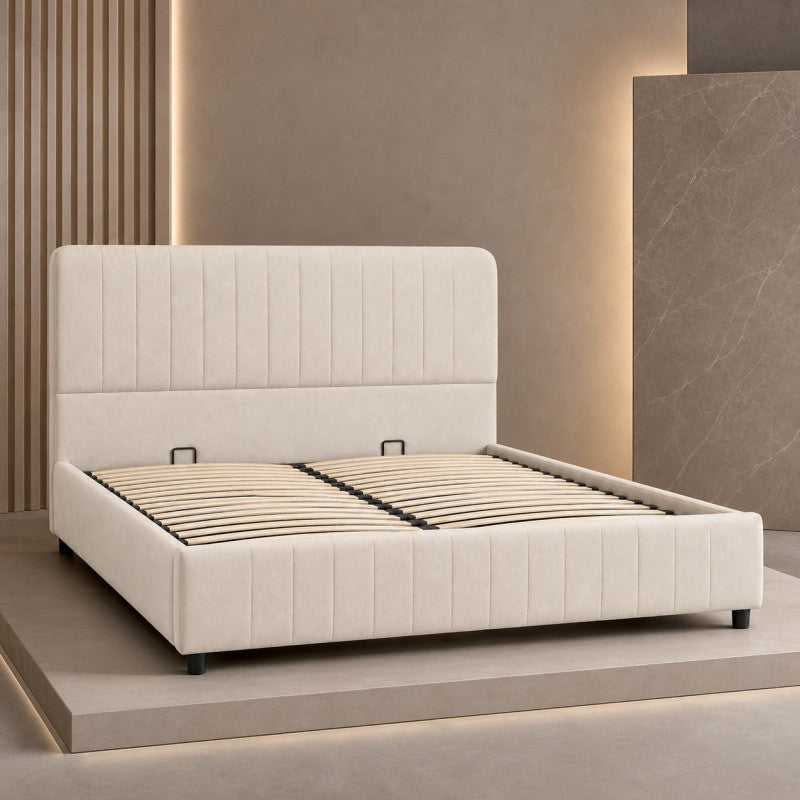Modern Upholstered Platform Bed Frame