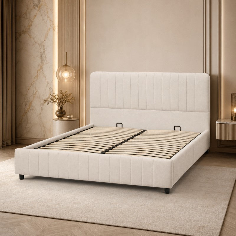 Modern Upholstered Platform Bed Frame