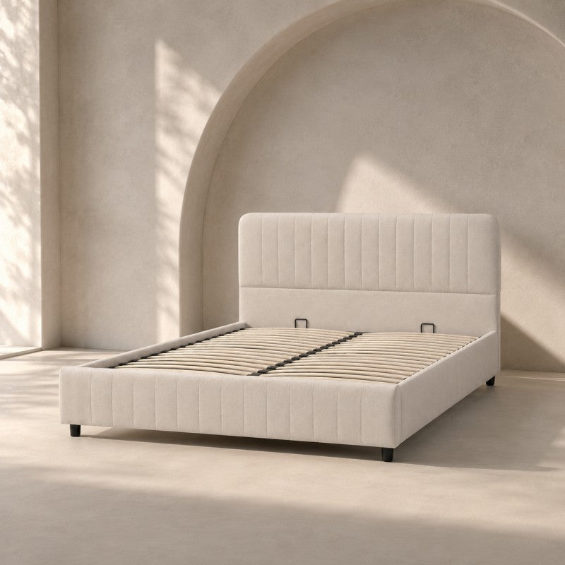 Modern Upholstered Platform Bed Frame