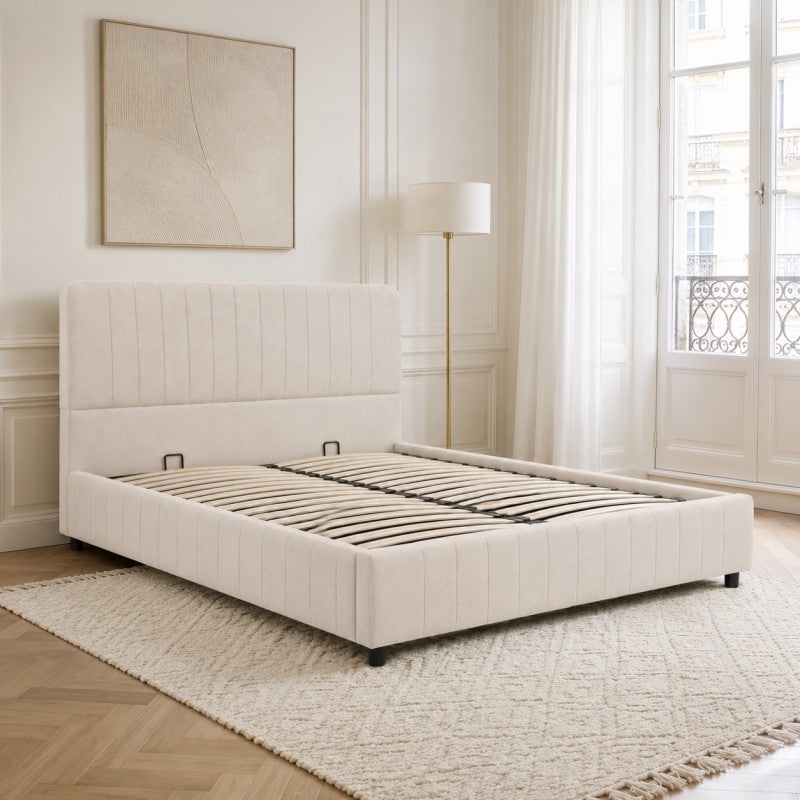 Modern Upholstered Platform Bed Frame