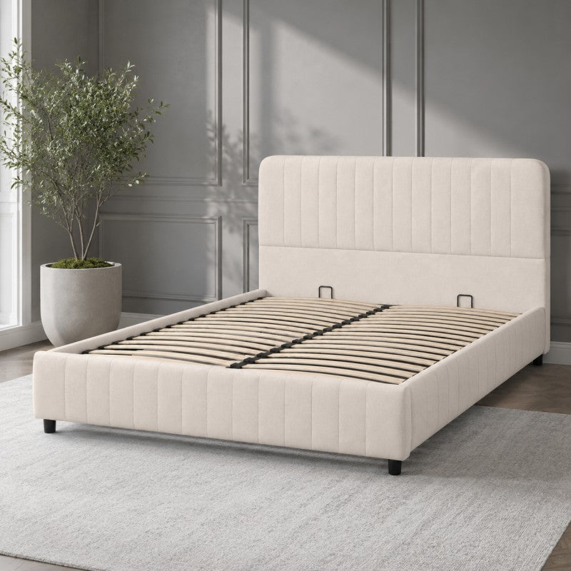 Modern Upholstered Platform Bed Frame