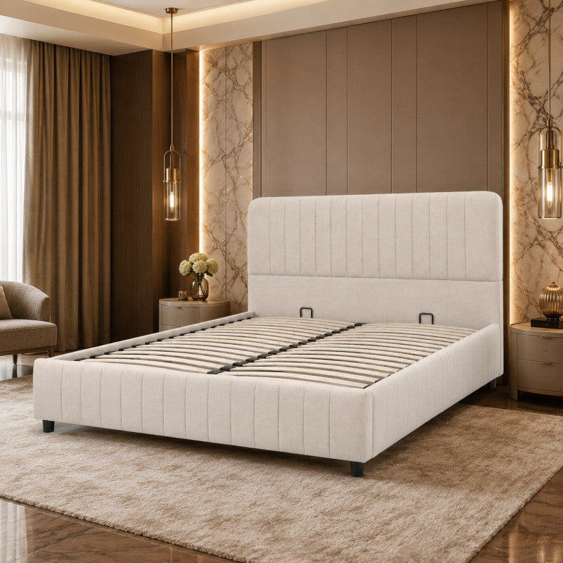 Modern Upholstered Platform Bed Frame