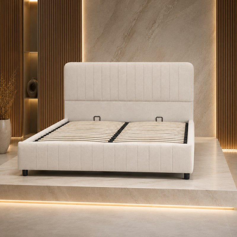 Modern Upholstered Platform Bed Frame