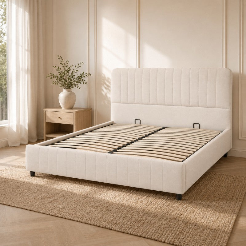 Modern Upholstered Platform Bed Frame