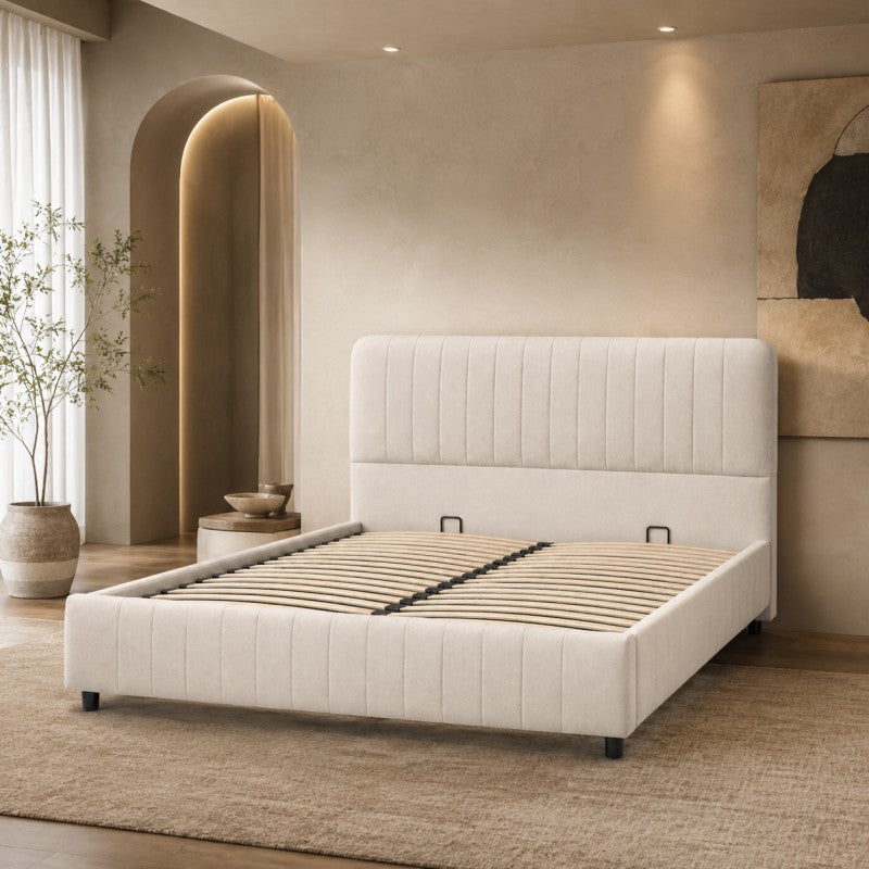 Modern Upholstered Platform Bed Frame
