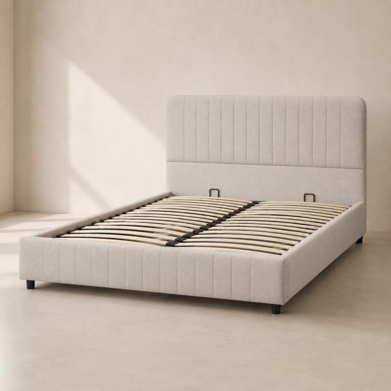 Modern Upholstered Platform Bed Frame