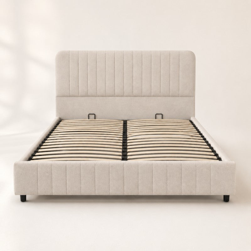 Modern Upholstered Platform Bed Frame