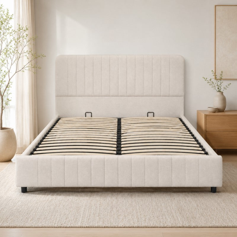 Modern Upholstered Platform Bed Frame
