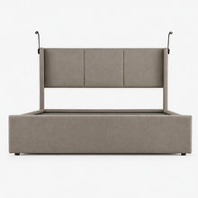 Modern Wingback Upholstered Bed
