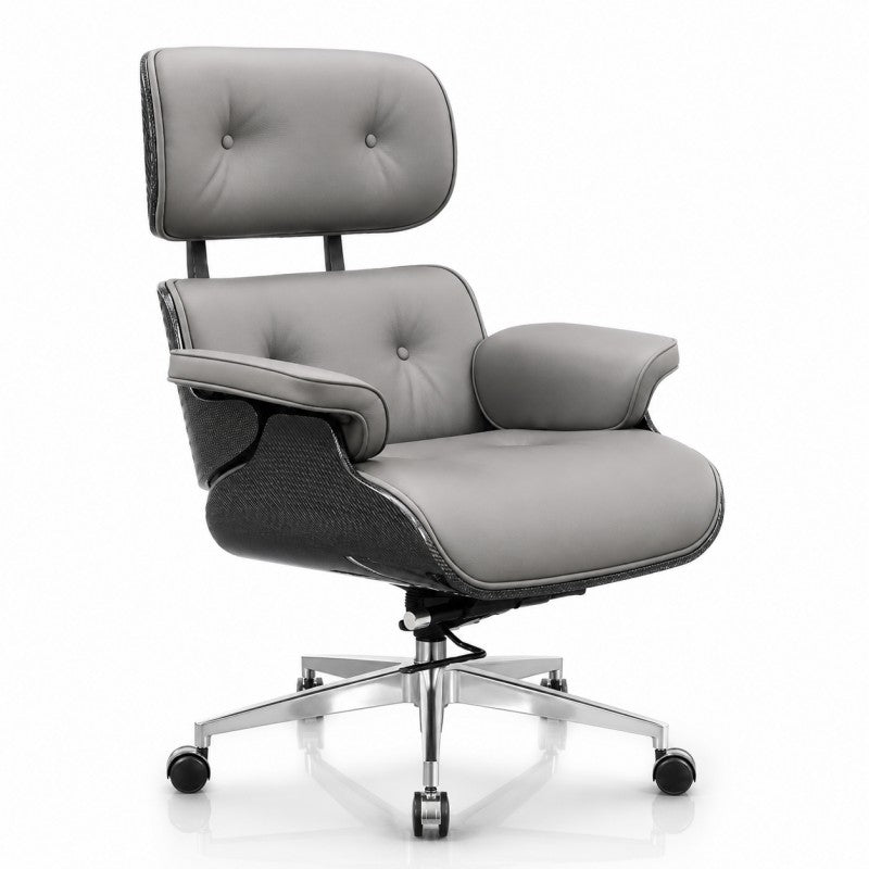 Swivel Lounge Office Chair – Gray