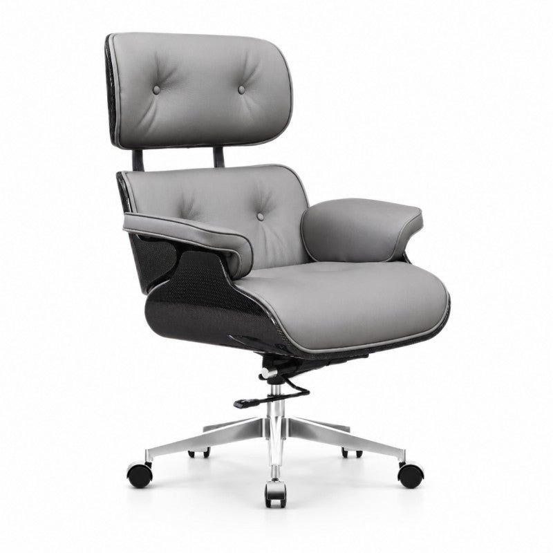Swivel Lounge Office Chair – Gray