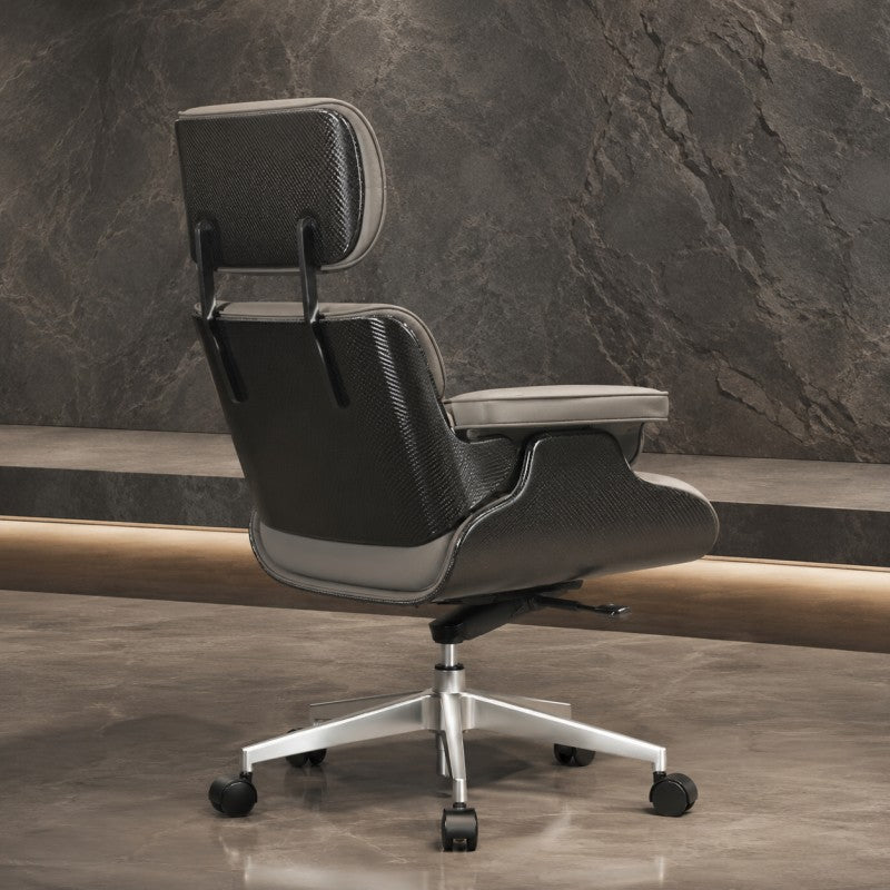 Swivel Lounge Office Chair – Gray
