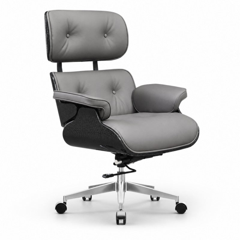 Swivel Lounge Office Chair – Gray