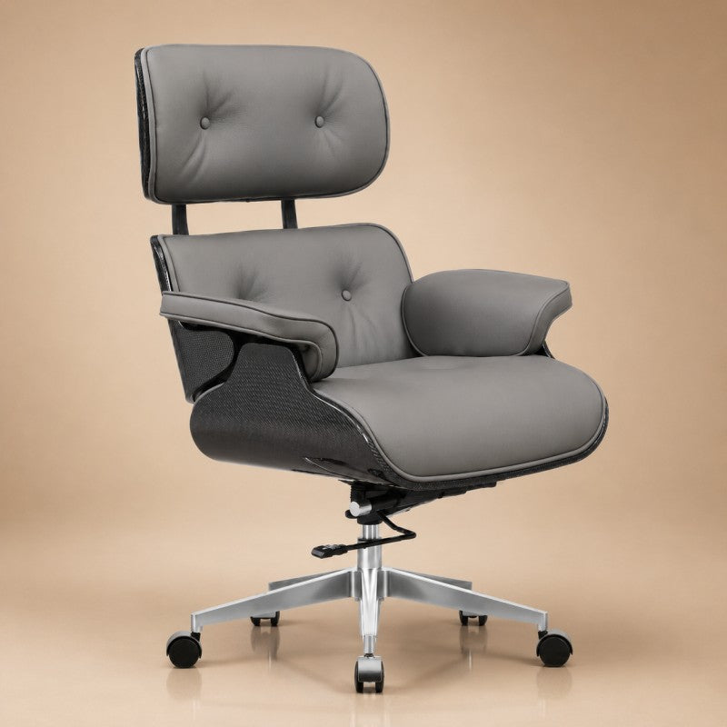 Swivel Lounge Office Chair – Gray