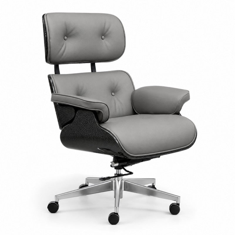 Swivel Lounge Office Chair – Gray