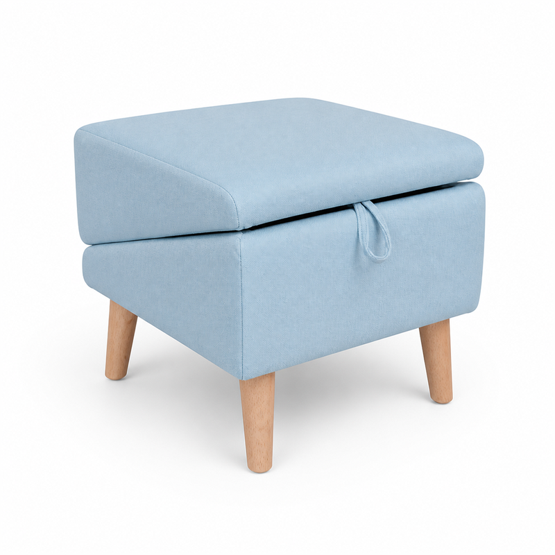 Pet Ramp Ottoman Stool – 2-in-1 Foldable Pet Step