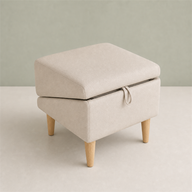 Pet Ramp Ottoman Stool – 2-in-1 Foldable Pet Step