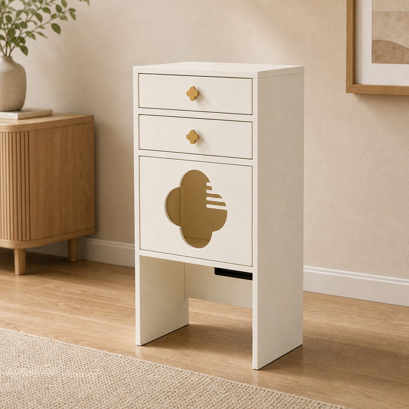 Cat Litter Box Cabinet – Hidden Enclosure with Drawers