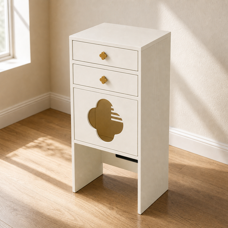 Cat Litter Box Cabinet – Hidden Enclosure with Drawers