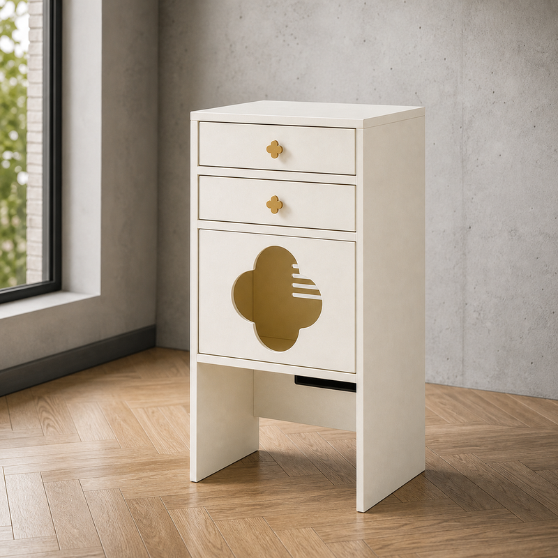 Cat Litter Box Cabinet – Hidden Enclosure with Drawers