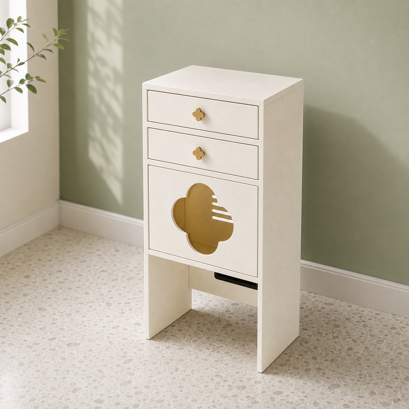 Cat Litter Box Cabinet – Hidden Enclosure with Drawers
