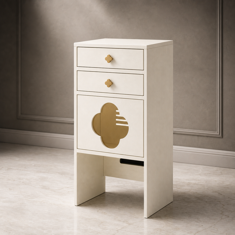 Cat Litter Box Cabinet – Hidden Enclosure with Drawers