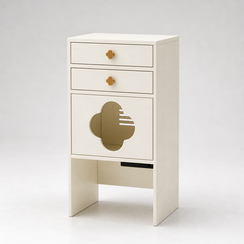 Cat Litter Box Cabinet – Hidden Enclosure with Drawers