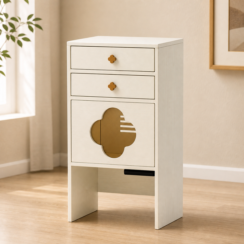 Cat Litter Box Cabinet – Hidden Enclosure with Drawers