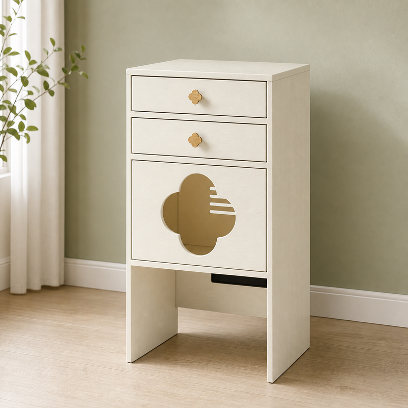 Cat Litter Box Cabinet – Hidden Enclosure with Drawers