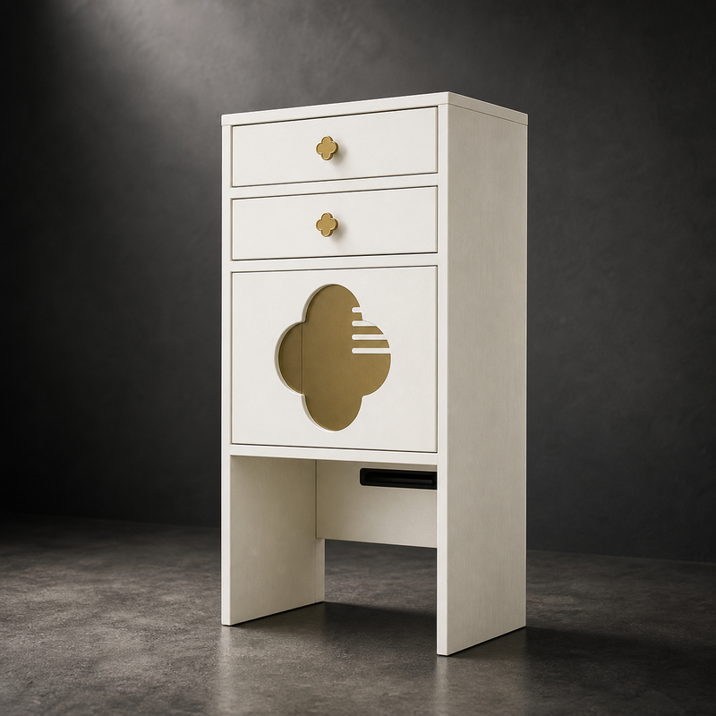 Cat Litter Box Cabinet – Hidden Enclosure with Drawers
