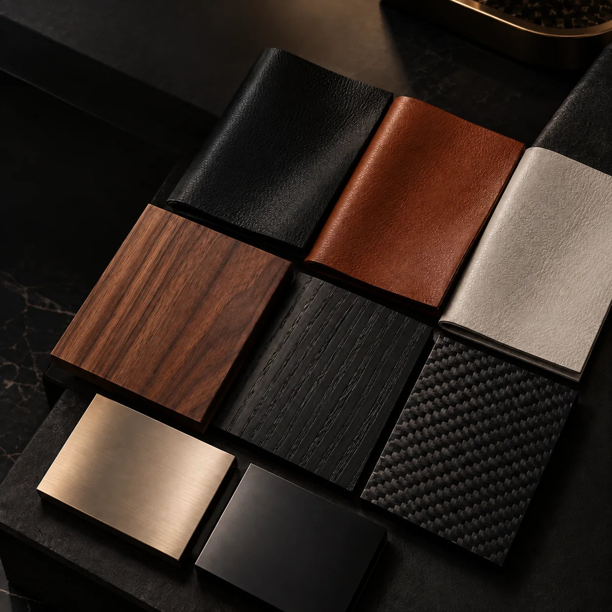 Custom color and finish swatches